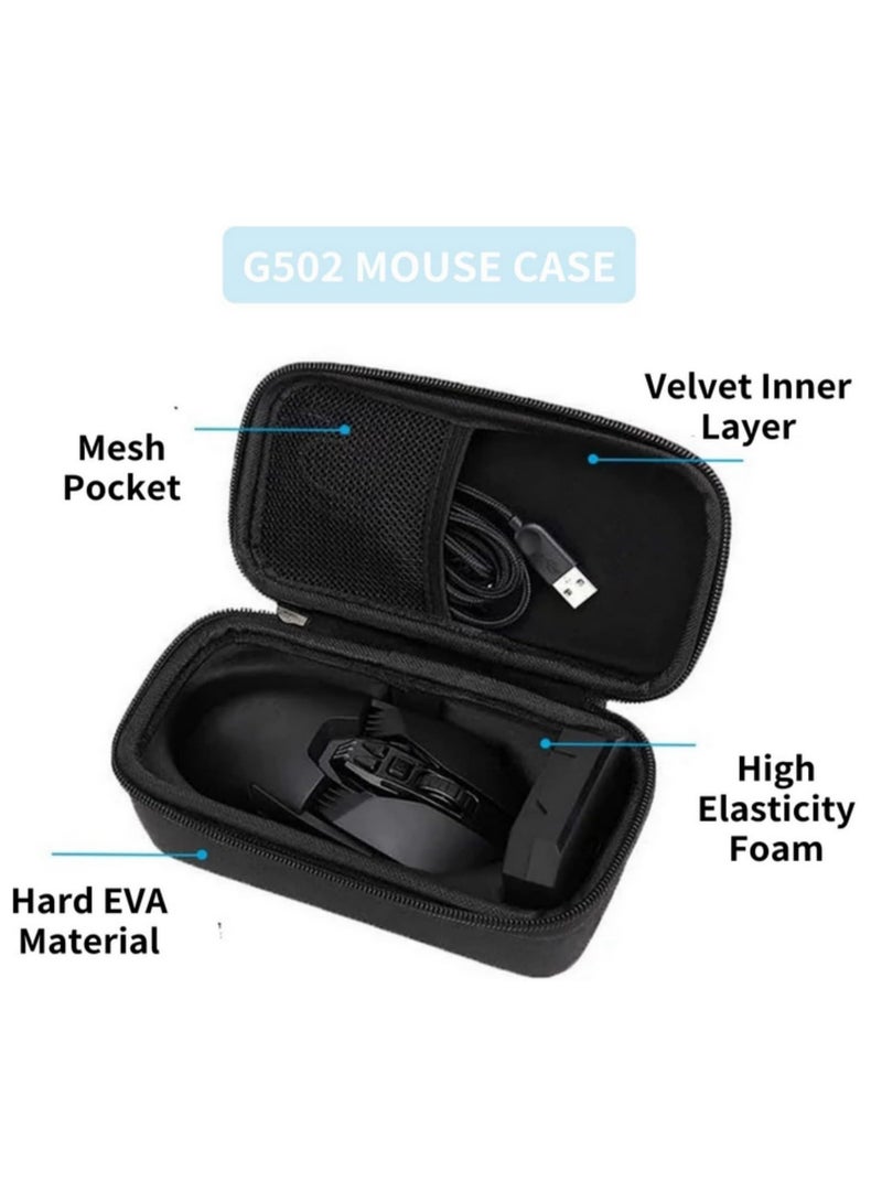 Portable Hard Shell Carrying Case for Logitech G502 G903 G PRO GPW Wireless Mouse Storage Box Protective Travel Mouse Bag for Gaming Accessories - Image 5