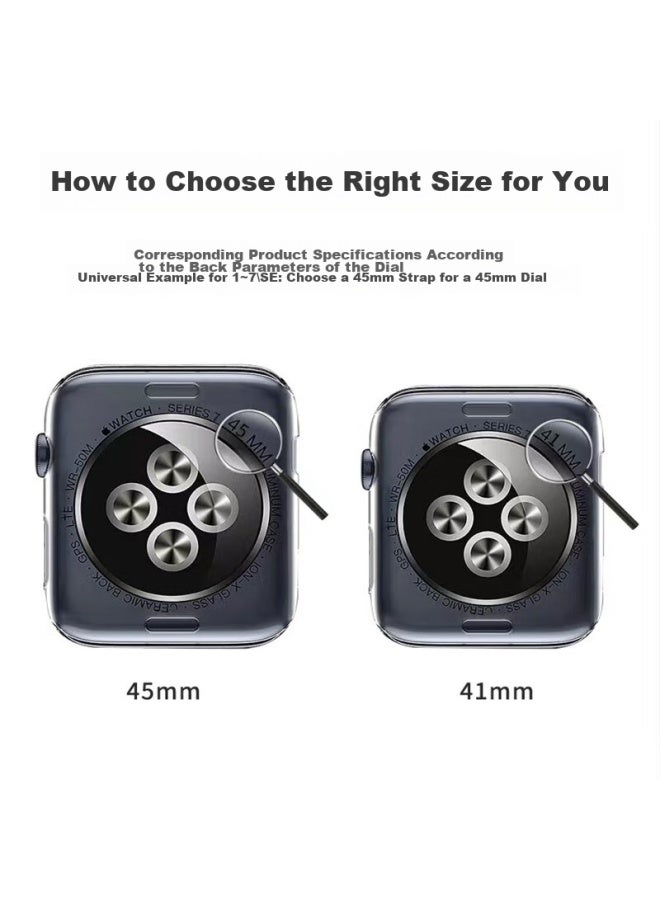 Watchbond Compatible With Apple Watch Band, Apple Iwatch S9 Milanese Magnetic S10/8/7/6/se Gradient Metal Women's Sports 42/44/45/46/49mm Strap - Image 2