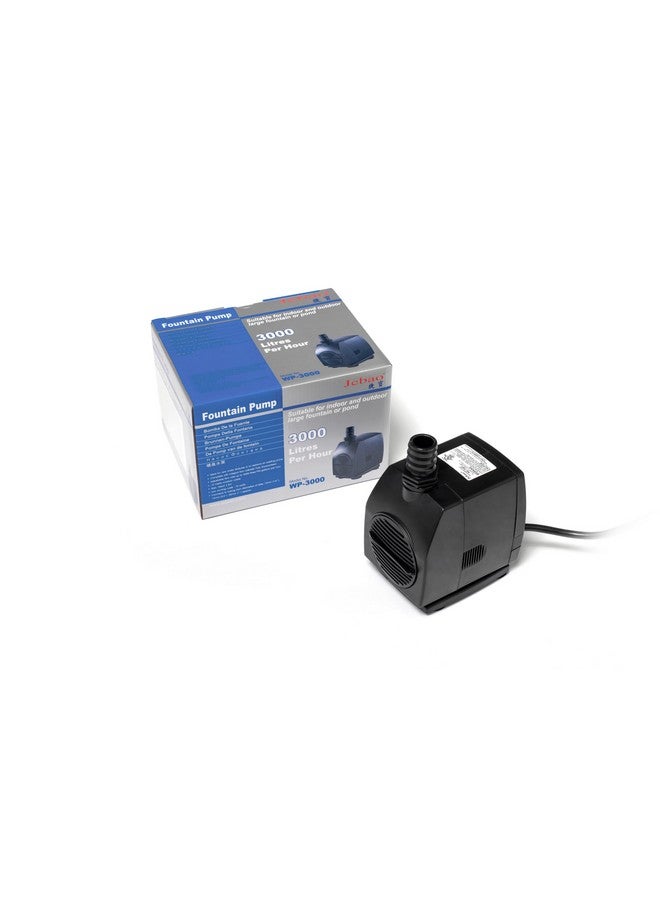 Jebao WP-3000 Submersible Fountain Fish Pond Pump, 790gph - Image 1