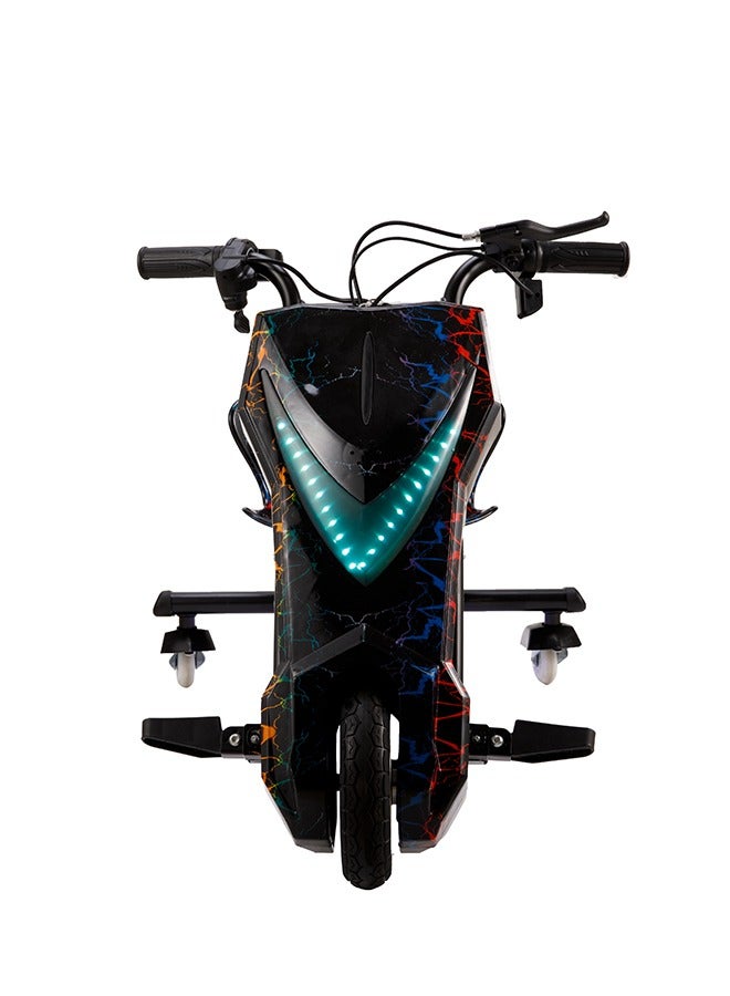 MYTOYS 36V Drifting, 3 Wheel Electric Scooter - 3 Driving Modes- Bluetooth- Speaker- Lights - Shock Absorber Safety Gears Speed Multicolour - Image 4