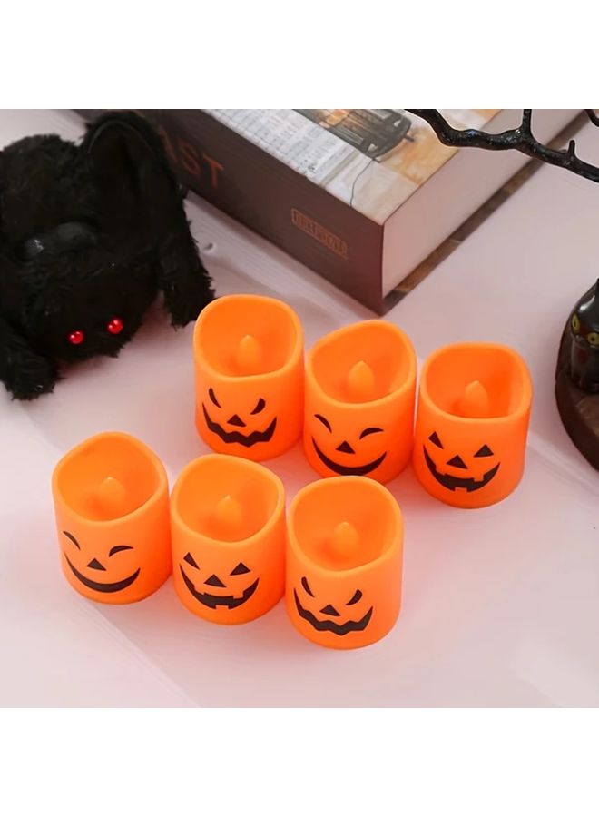 Halloween Skull Night Light 2pcs Random Style Decoration - Image 2