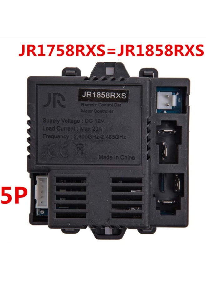 Beauenty 6V12V Children Electric Car Remote Control Receiver Controller JR-RX-12V Motherboard Accessories JR1922RXS-Color:JR1858RX Receiver 5 Pinhole - Image 1