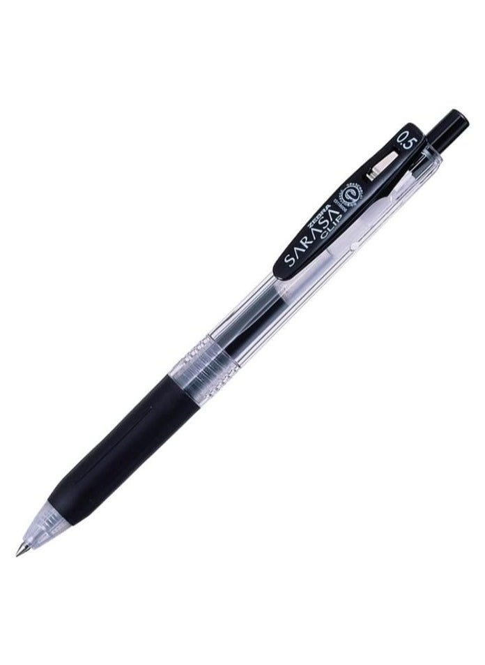 ZEBRA 5 Pieces Sarasa Gel Ink Ballpoint Pen Black 0.5mm  - Image 3