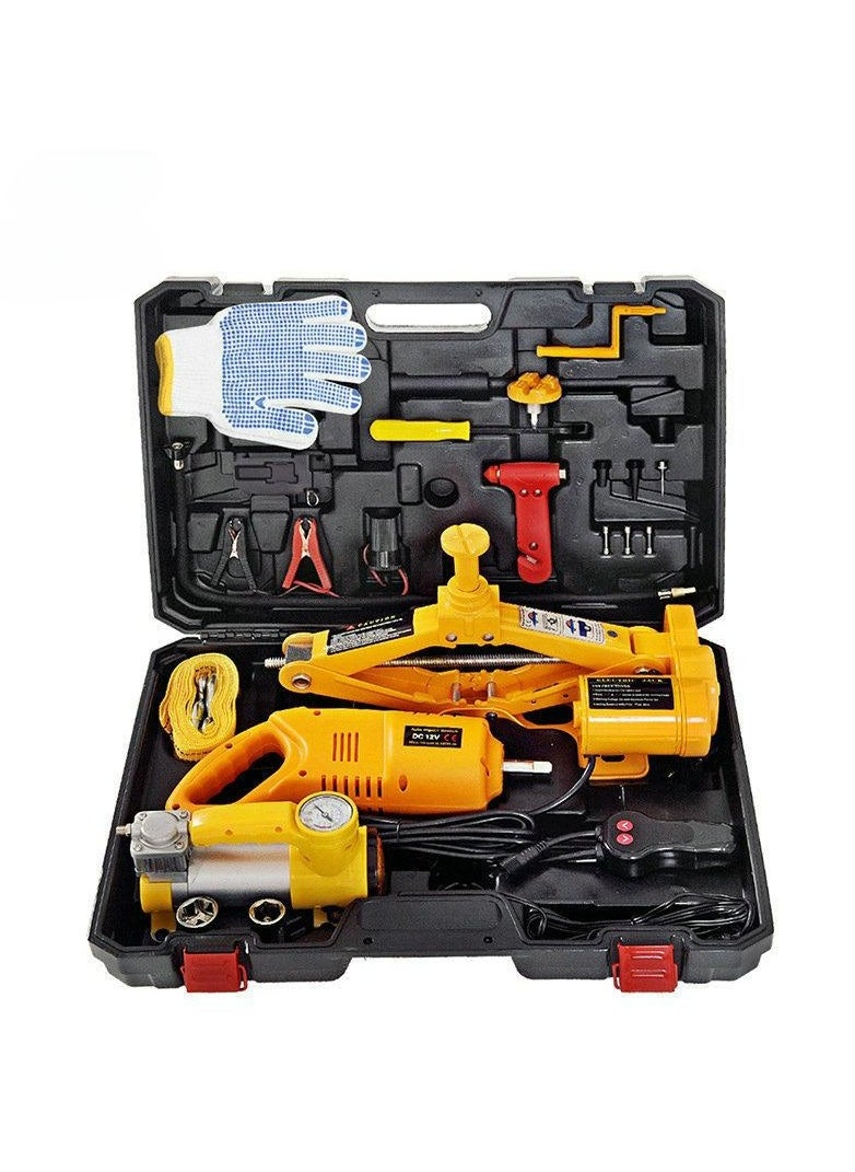 Gasin Car Electric Jack Car Toolbox Jack Horizontal Car Emergency Kit  - Image 2