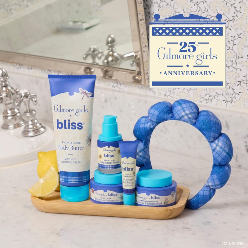 BLISS Gilmore Girls x Bliss Pumpkin Powerhouse Exfoliating & Soothing Lip Mask | Hydrating Overnight Lip Balm Mask for Dry Lips - Image 5