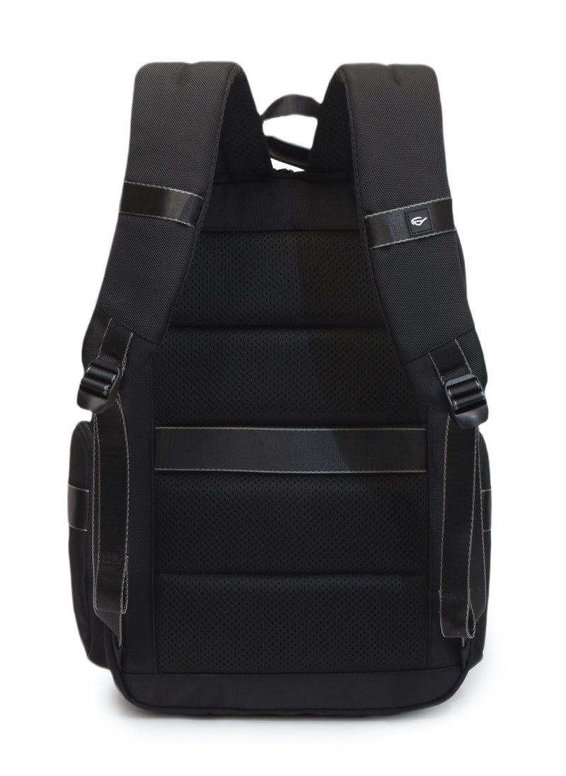 Stargold - Professional Laptop Backpack 19 Inch With USB Charging Port, Trolley Webbing, and Multiple Compartments, Durable Polyester & PU Material - Image 1