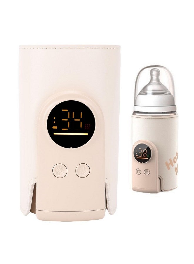 Bewinner Baby Bottle Warmer with 8000mAh USB - C Fast Charging, Constant Temperature Control, Portable Milk Heater for Travel, Outdoor Use - Lightweight Insulated Sleeve Fits All Bottles - Image 1