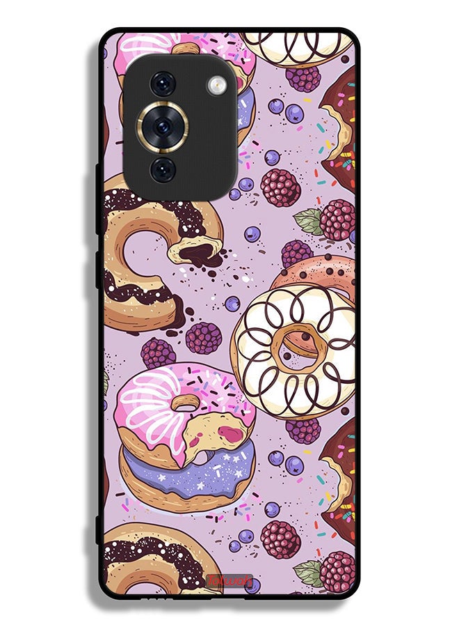 Tolwak Huawei nova 10 Protective Case Cover Donuts Art - Image 2