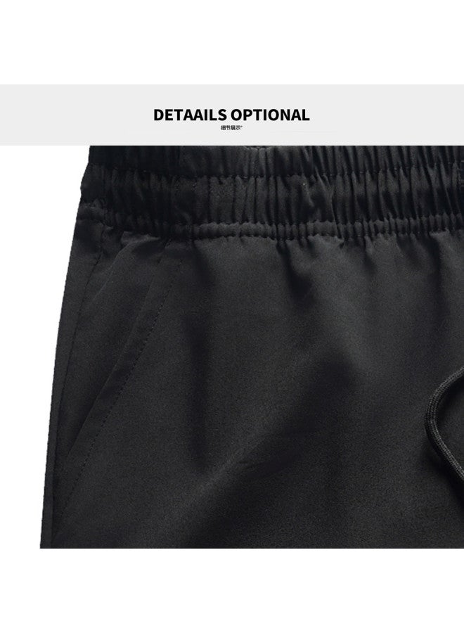 FOLUNSI Men's Summer Fashion Casual Pants - Breathable, Lightweight, Versatile, Comfortable, Simple Sporty Capri Trousers - Image 5