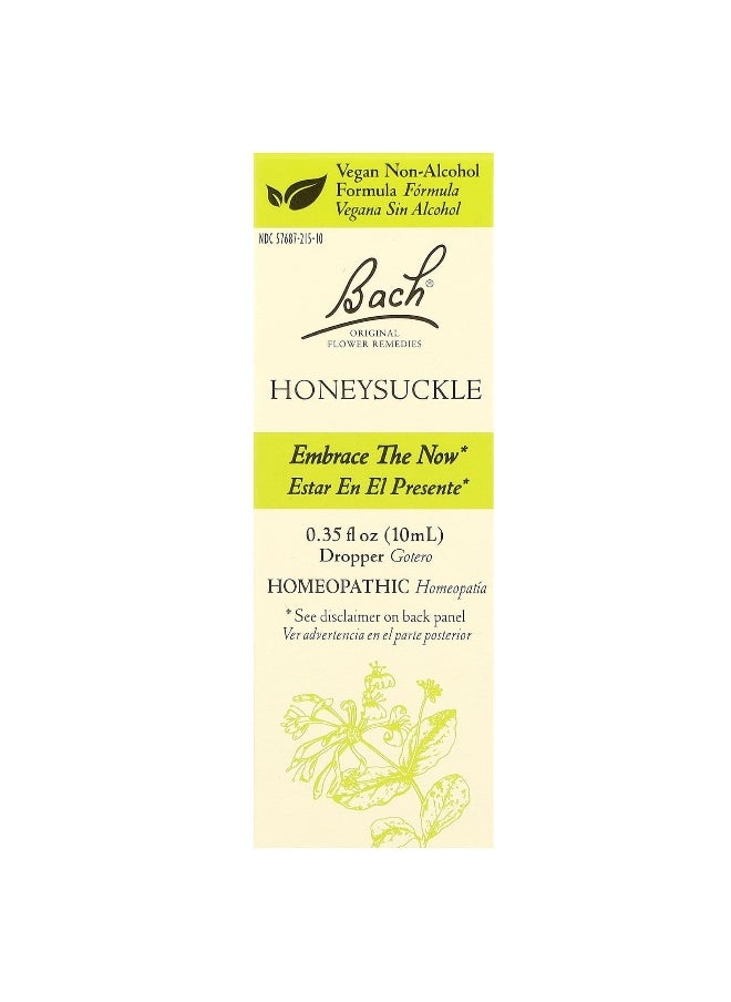 Bach Bach, Original Flower Remedies, Honeysuckle , 0.35 fl oz (10 ml)  - Image 1