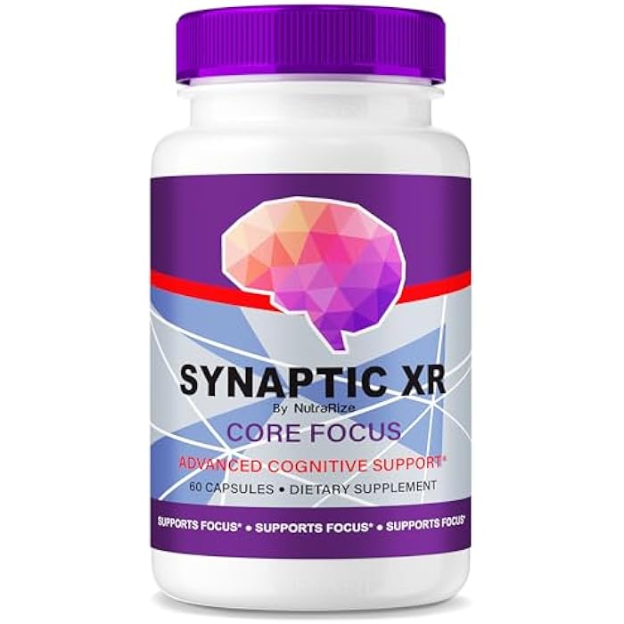 NutraRize Synaptic XR – Daily Support Capsules with a Balanced Blend for Focus, Sharpness, and Everyday Performance| Easy-to-Take Pills for Daily Wellness (60 Capsules) - Image 1