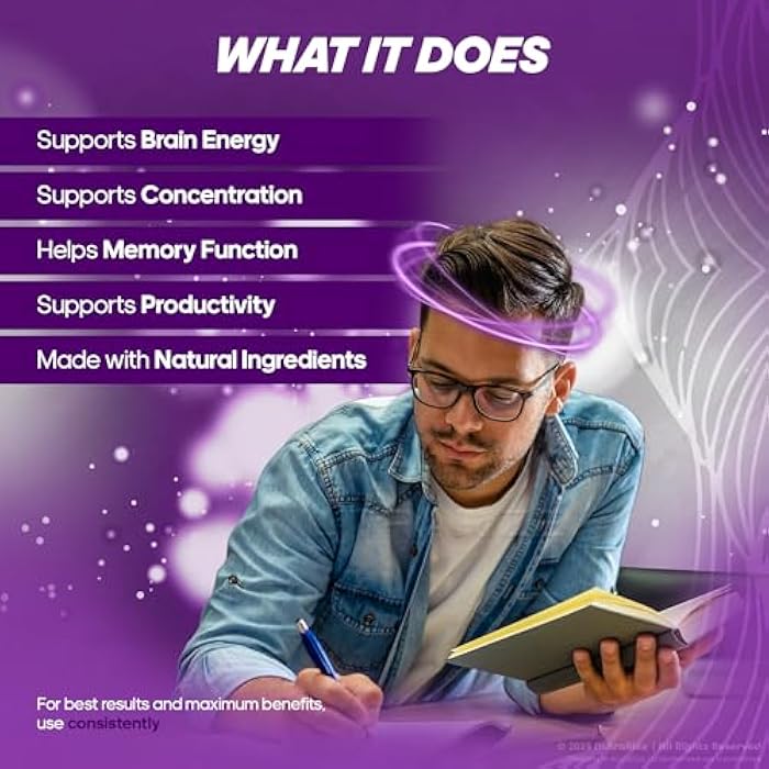 NutraRize Synaptic XR – Daily Support Capsules with a Balanced Blend for Focus, Sharpness, and Everyday Performance| Easy-to-Take Pills for Daily Wellness (60 Capsules) - Image 4