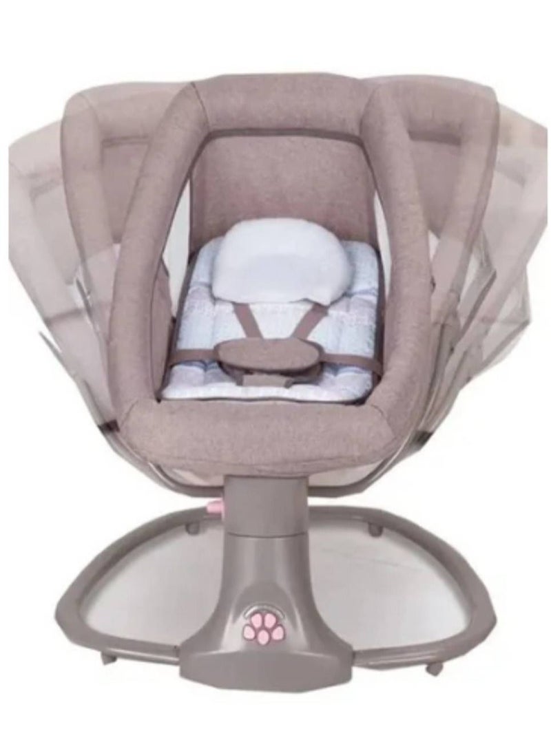 Baby and kids electric rocking chair with remote control 3 in 1 and adjustable backrest - Image 2