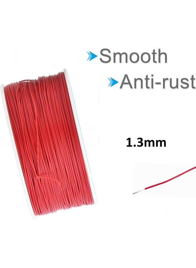 melfi Melfi Electrical Insulated Tinned Copper Wire - 1.3Mm Od, 100M Red, Premium Electrical Wiring Solution  - Image 2