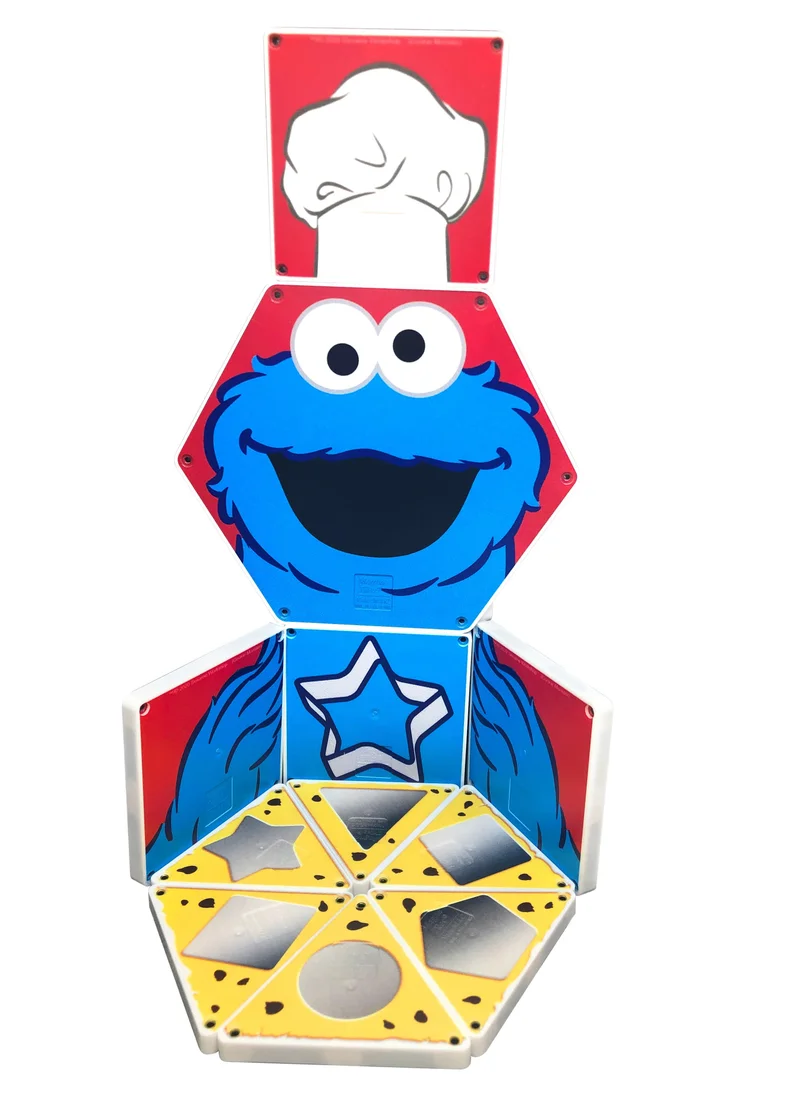 ماجنا-تايلز CreateOn Sesame Street | Cookie Monster's Shapes