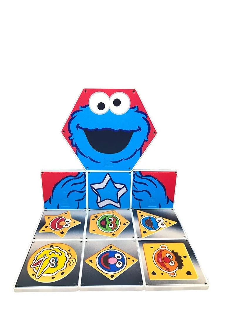 ماجنا-تايلز CreateOn Sesame Street | Cookie Monster's Shapes
