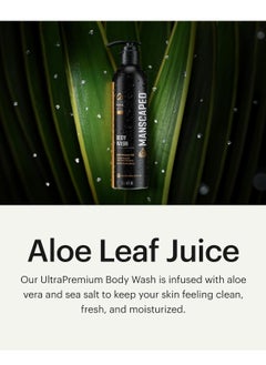 manscaped MANSCAPED® Men’s UltraPremium Refined® Body Wash, Luxurious Clean Formula Infused with Aloe Vera and Sea Salt, Refreshing and Nourishing Daily Shower Gel for Hydrating Skin, (16 oz)  - Image 3
