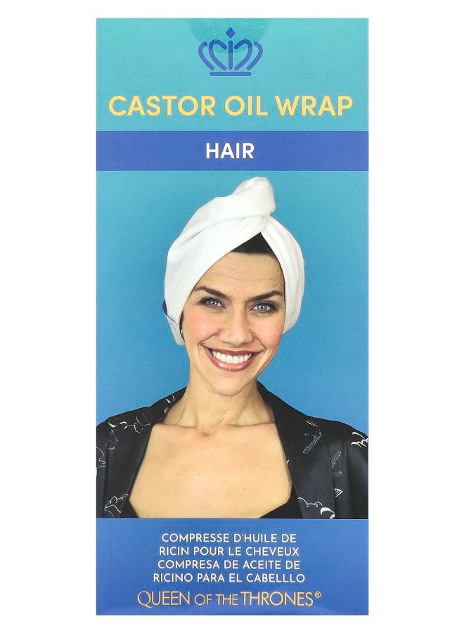 Castor Oil Wrap Hair  1 Count
