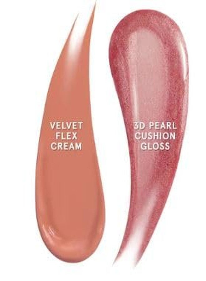 وان سايز ONE/SIZE by Patrick Starrr Lip Snatcher Hydrating Liquid Lipstick and Lip Gloss Duo - Be About It (وردي لؤلؤي ولون نيود دافئ مطفي) - Image 2