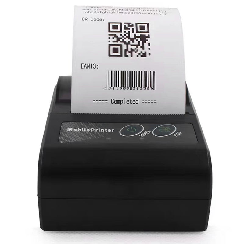 Portable Label Printer BT Thermal Barcode Printer High-speed and Clear Printing Smart Phone Control Compatible with IOS Android Computer - Image 4