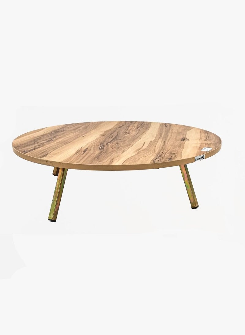 Living Foldable legs floor center table for living room, kitchen, meeting room, multi-functional coffee table  80cm - Image 5