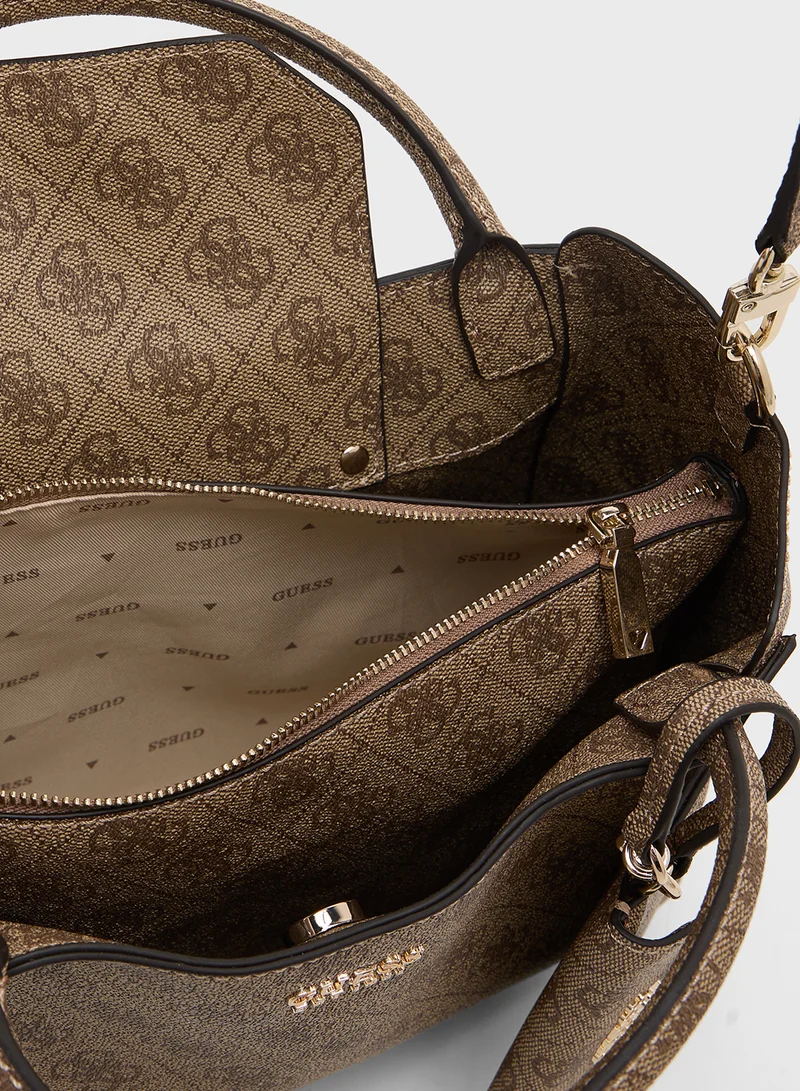 GUESS Brenton Small Girlfriend Satchel