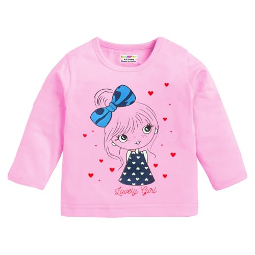 Kuchipoo Baby Girl Regular Fit Cotton T-Shirts and Pyjamas Set (KUC-PSUT-147, 3-6 Months, Multi-Colored) - Image 5
