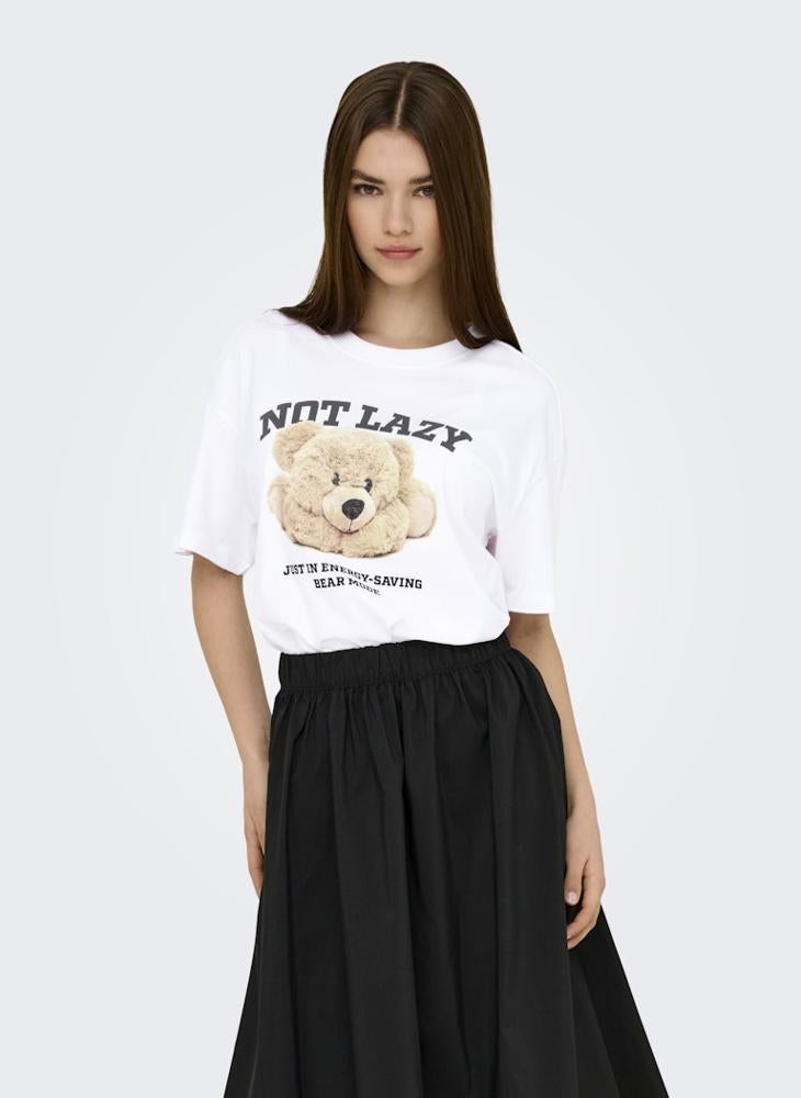 ONLY ONLVIVVI LIFE Short sleeve LOVELY TOP - Image 1