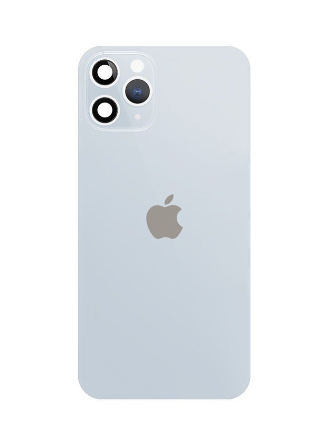 NIBEMINENT Fake Camera Back Sticker For Apple iPhone XS Silver