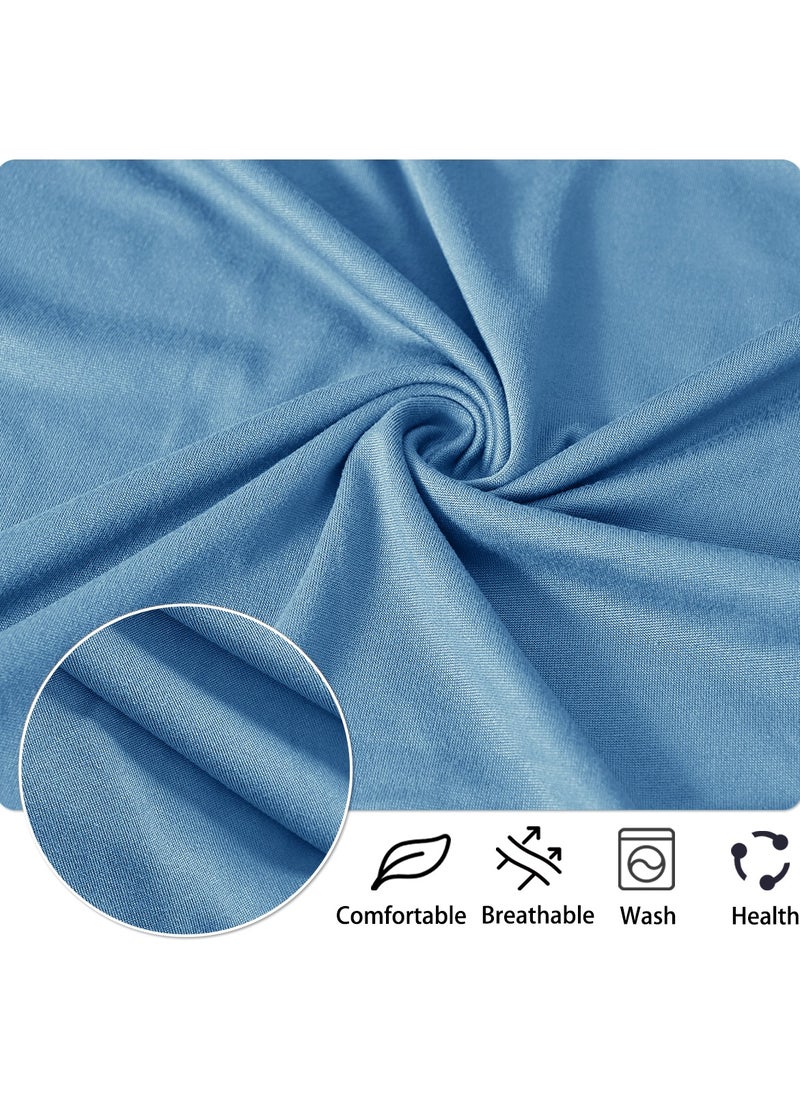 DUNISO Gaming Chair Covers Stretch Washable Computer Chair Slipcovers for Armchair, Swivel Chair, Reclining Racing Gaming Chair,Computer boss Chair ( Blue)  - Image 4