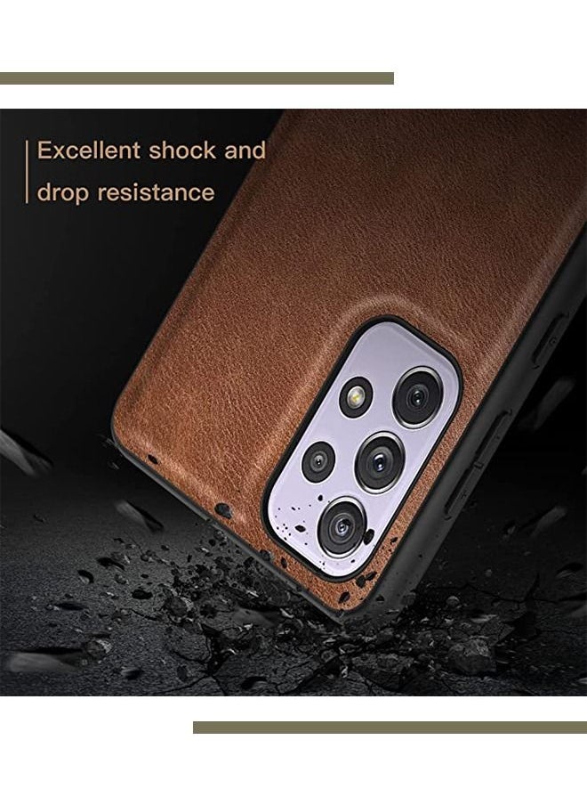 Samsung Galaxy A73 5G Case Cover Protector Protection, Premium Leather Stylish Elegant Anti-Scratch Shockproof Slim Cover for Samsung Galaxy A73 5G - pzsku/Z378D87F243D406FB1ADAZ/45/_/1721119056/d6145d53-f7ae-482f-8f98-1895e545e9c3