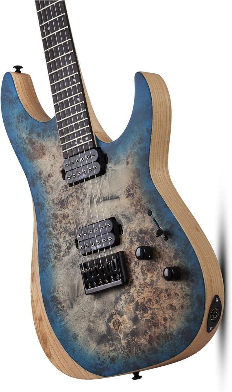 Schecter Reaper-6 Electric Guitar - Satin Sky Burst - Image 2