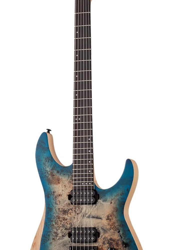 Schecter Reaper-6 Electric Guitar - Satin Sky Burst - Image 1
