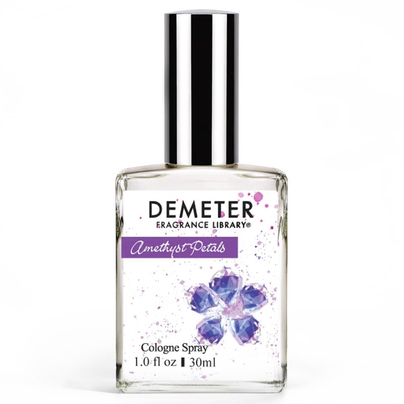 DEMETER Natural Perfume Spray Cologne for Women and Men, Amethyst Petals, 1 oz - Image 1