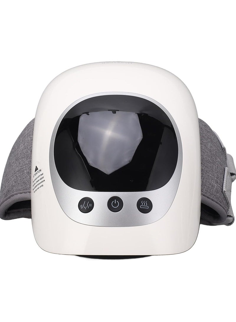 ريبنيو مدلك الركبة تخفيف آلام المفاصل 3 مستويات للحرارة مدلك الركبة بالضوء الأحمر مدلك الركبة اللاسلكي مع تدليك الحرارة والاهتزاز لتخفيف آلام المفاصل مع شاشة LCD(ابيض) - Image 3