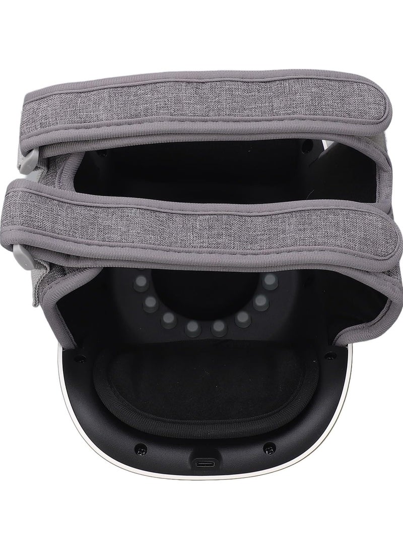 ريبنيو مدلك الركبة تخفيف آلام المفاصل 3 مستويات للحرارة مدلك الركبة بالضوء الأحمر مدلك الركبة اللاسلكي مع تدليك الحرارة والاهتزاز لتخفيف آلام المفاصل مع شاشة LCD(ابيض) - Image 5