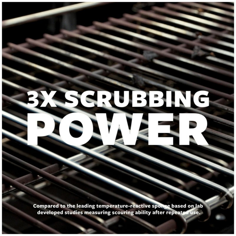 Scotch Brite Scotch-Brite Heavy Duty Scrub Sponges, Sponges for Cleaning Kitchen and Household, Heavy Duty Sponges Safe for Non-Coated Cookware, 6 Scrubbing Sponges - Image 4