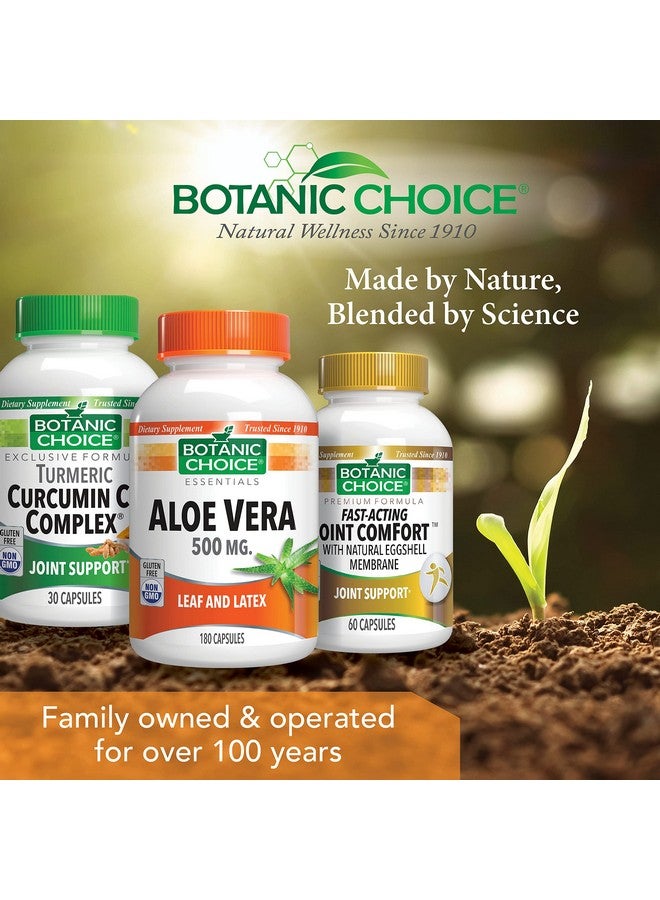 Botanic Choice Aloe Vera- Leaf and Latex, Digestive, Liver, Stomach health-Contains Amino Acids, Vitamins, Minerals, Enzymes- 500mg-Gluten Free, Non-GMO-180 capsules - Image 5