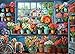 Larkipuzz Colorful Flower Jigsaw Puzzle 1000 Piece for Adult Dog Funny Pretty Sunflower Jigsaw Puzzles Art Plant Rainbow Beautiful Floral Puzzle - Image 2