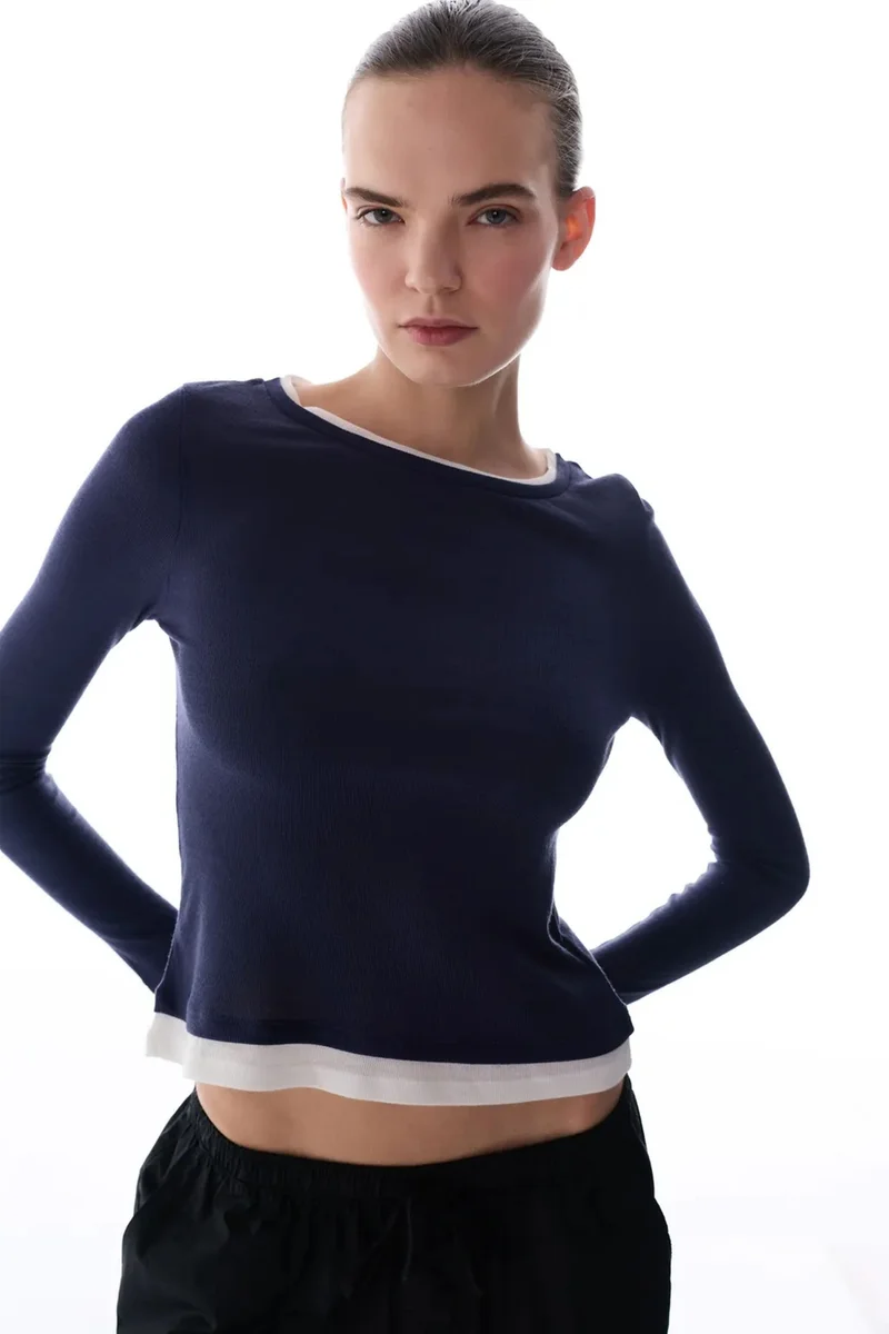 بنتي PENTI Breathable Long Sleeve Basic Top
