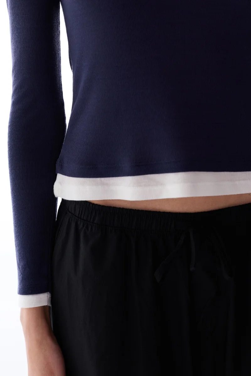 بنتي PENTI Breathable Long Sleeve Basic Top