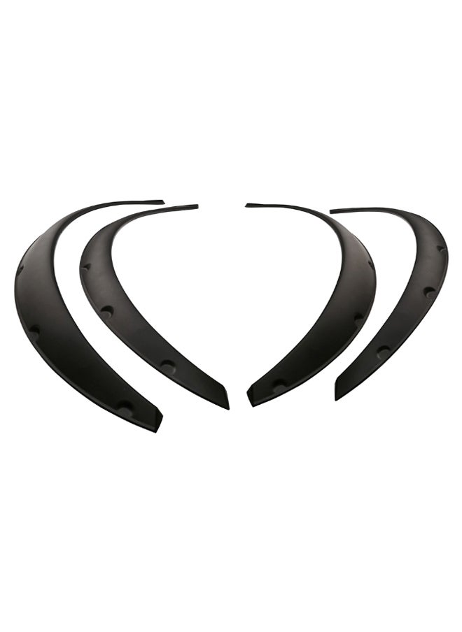 Generic 4-Piece Universal Car Wheel Fender Set 