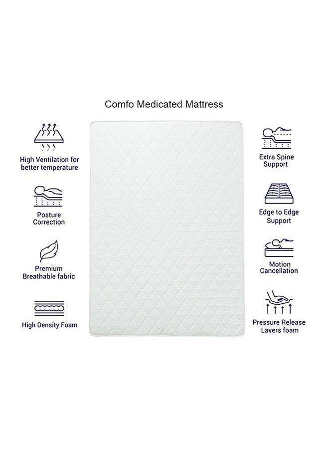 KARNAK Comfo Plus Medical Mattress King Size 180x200x12 cm  - Image 5
