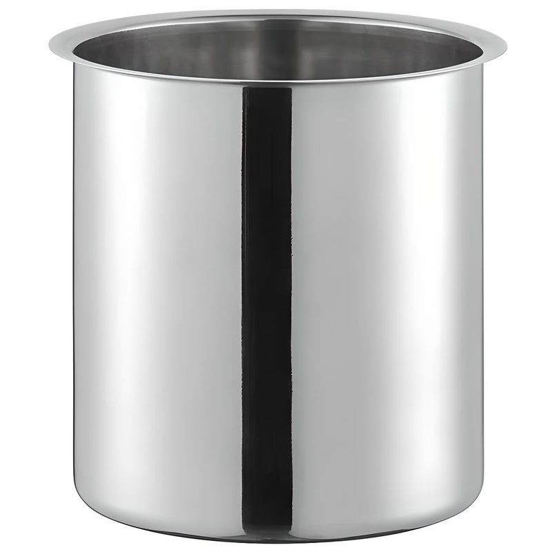OCSParts OCS Parts 3.5 Quart Bain Marie Pot | 7-3/4" x 5-11/16" Stainless Steel Pot for Warm or Cold Food, Sauces, Soups, or Organizing Cooking Utensils - Image 1