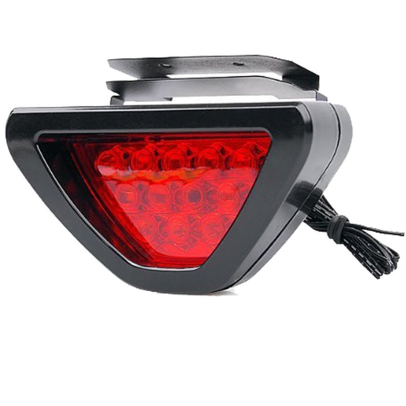 GuanceUniversal Triangle Red 12 Led Brake Light With Flash Mode For Car - Image 1