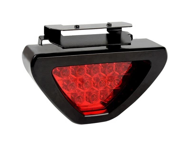GuanceUniversal Triangle Red 12 Led Brake Light With Flash Mode For Car - Image 4