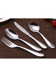 VANRA VANRA 4-Piece Children Forks Set Stainless Steel Kids Dinner Forks Child Silver Cutlery Set 5.7-inch (4 forks)  - Image 2