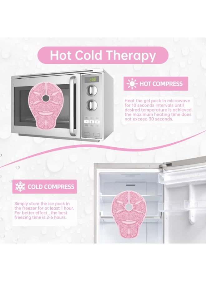 Bukela 2 Pieces Breast Therapy Pack, Hot or Cold use for Nursing Mothers to decrease Engorgement, encourage Let-Down and increase Milk Production, Nursing Pain Relief for Mastitis ,Nipple Pain Relief Breastfeeding, plugged ducts, Lactation Pain (Pink) - Image 5