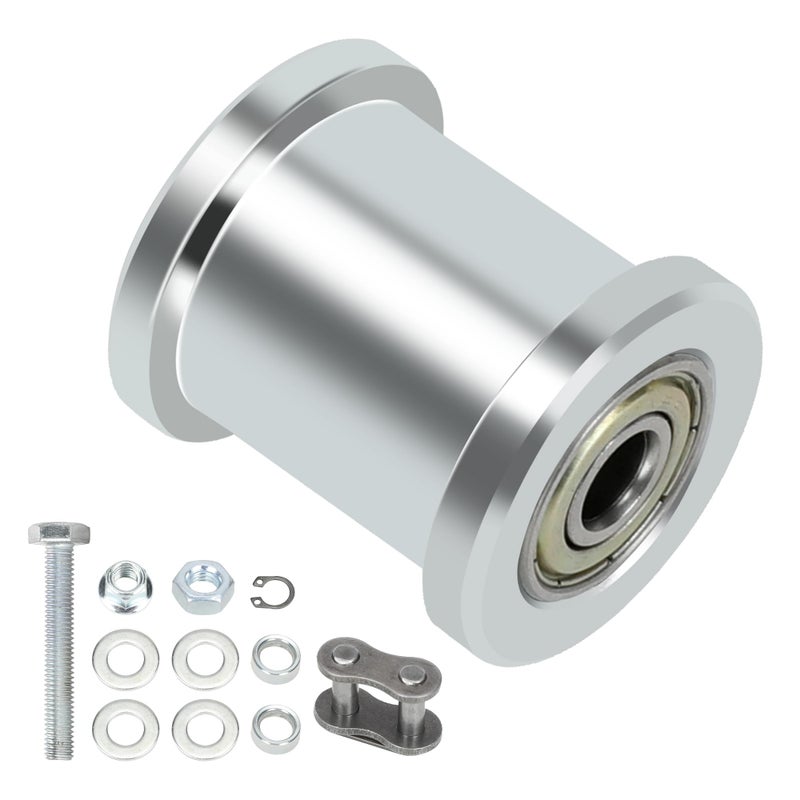 CILOYU Mini Bike Chain Tensioner with 134 Roller Compatible with Coleman CT100U CC100X Motovox MBX10 MBX11 Baja DB30 Blitz Predator 79cc 97cc 98cc 100cc Engine Powersport Mini Bike Parts - Image 3