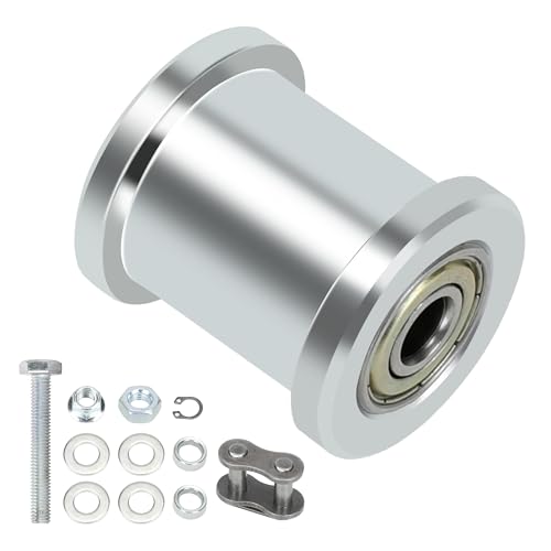 CILOYU Mini Bike Chain Tensioner with 134 Roller Compatible with Coleman CT100U CC100X Motovox MBX10 MBX11 Baja DB30 Blitz Predator 79cc 97cc 98cc 100cc Engine Powersport Mini Bike Parts - Image 1